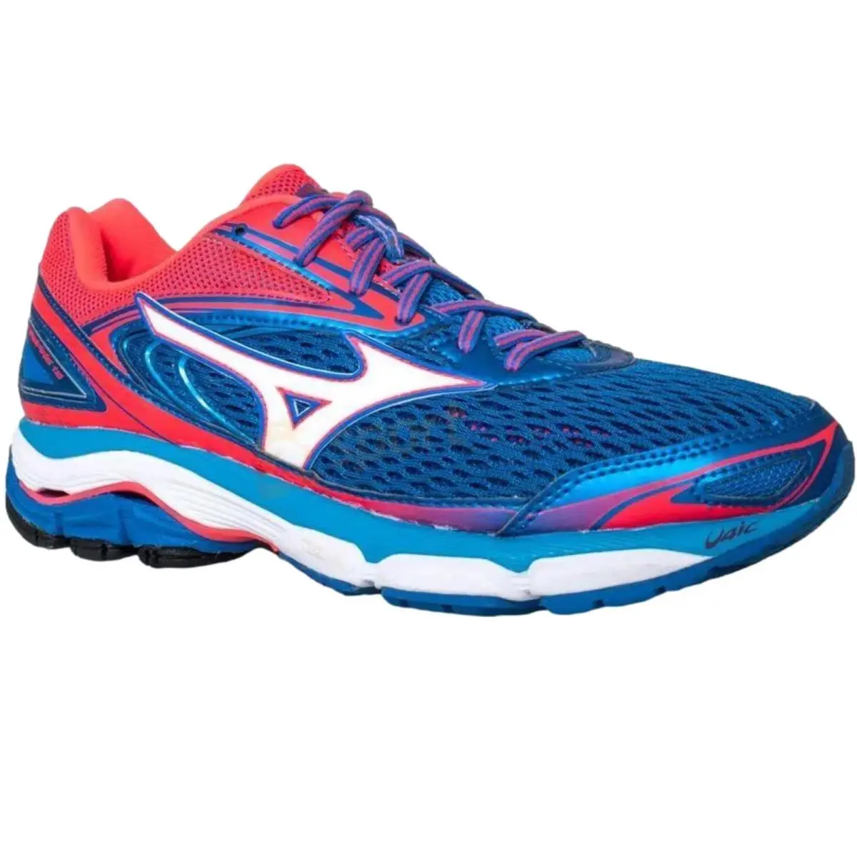 Mizuno Wave Inspire 13 Blue / White / Pink J1GD174401 Women`s Size 7 Medium