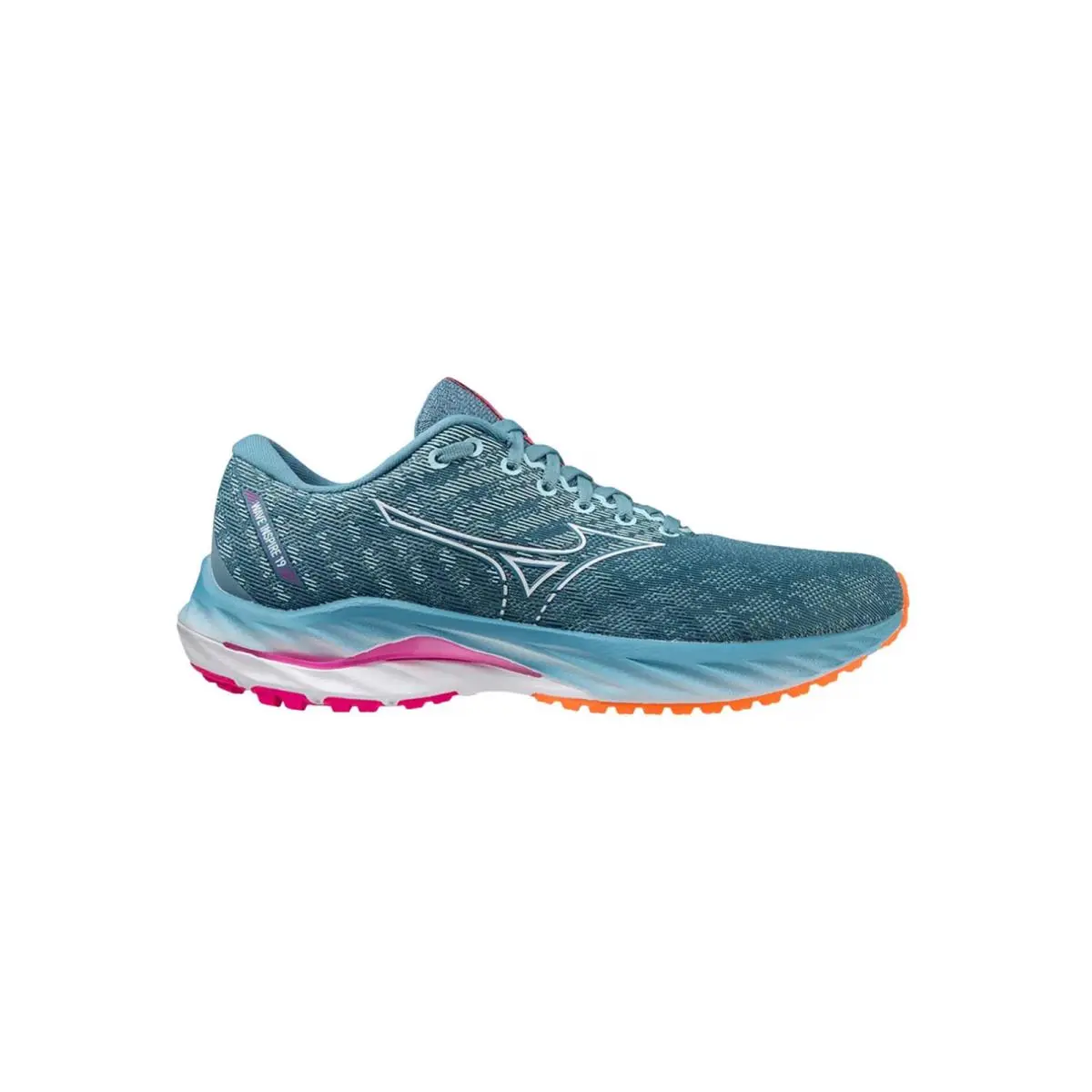 Mizuno Wave Inspire 19 Provincial Blue / White J1GD234421 Women`s Size 11 Medium