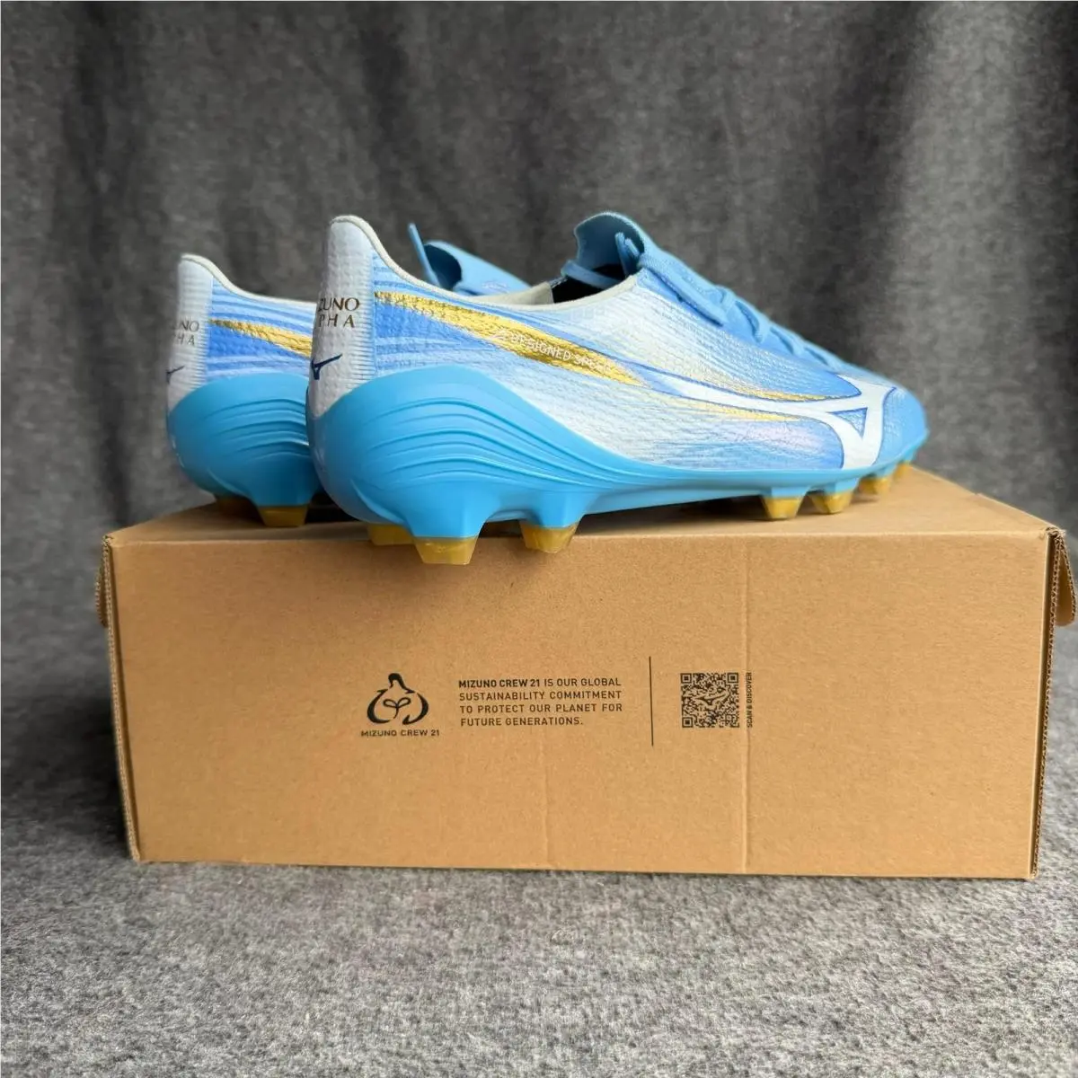 Mizuno shoes - Mizuno Alpha Elite - Alpha Elite - P1GA266225 - Blue 2