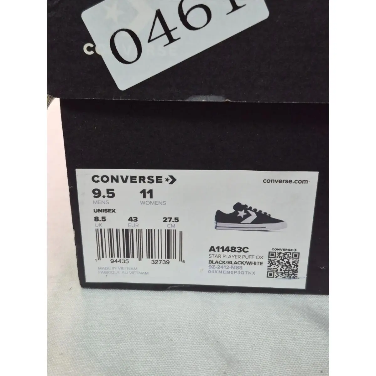 Converse shoes - A11483C - A11483C - Black (UPC: 194435327396) 16