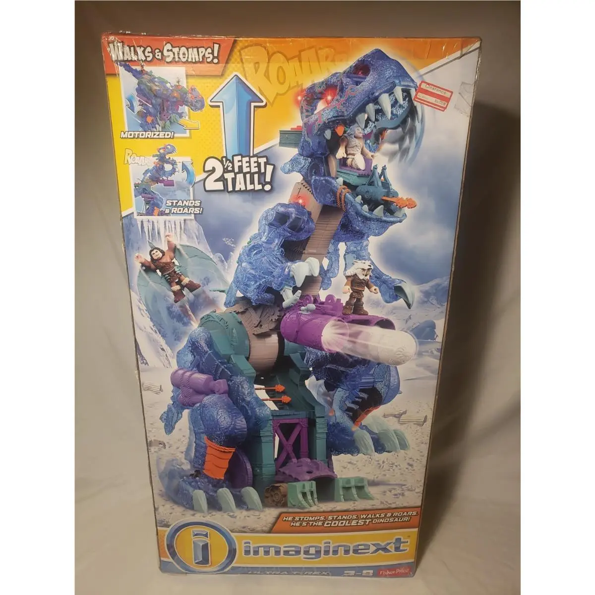 Imaginext Ultra T-rex Dinosaur Toy By Fisher Price