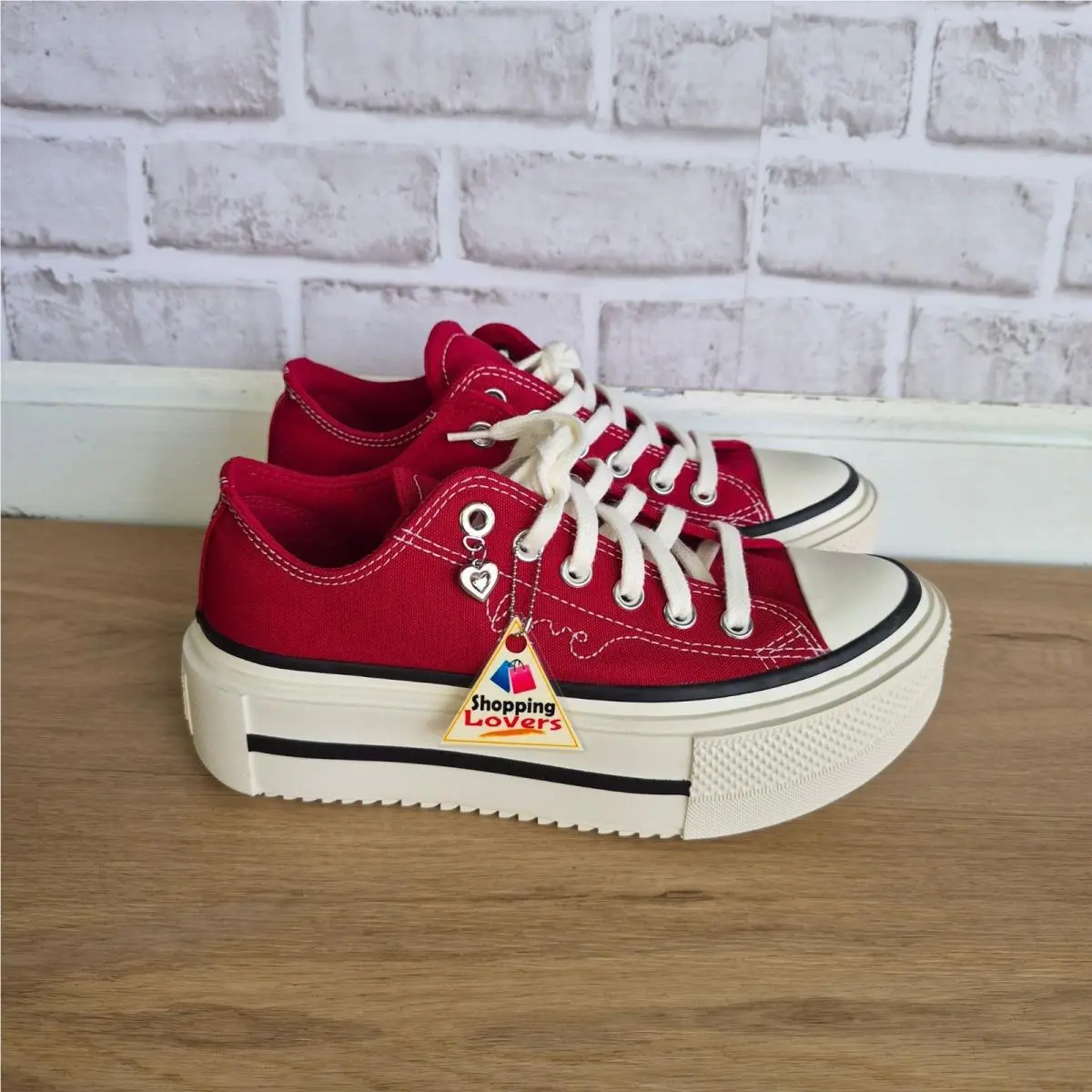 Converse shoes - Converse DoubleStack - DoubleStack - A20659C - Red (UPC: 194436011416) 8