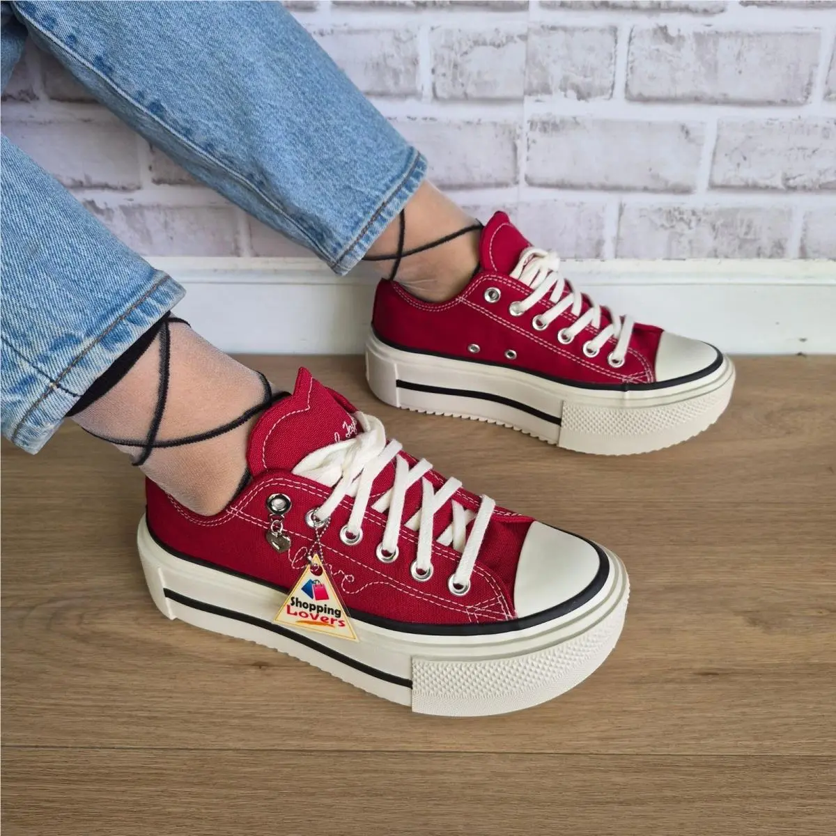 Converse shoes - Converse DoubleStack - DoubleStack - A20659C - Red (UPC: 194436011416) 0