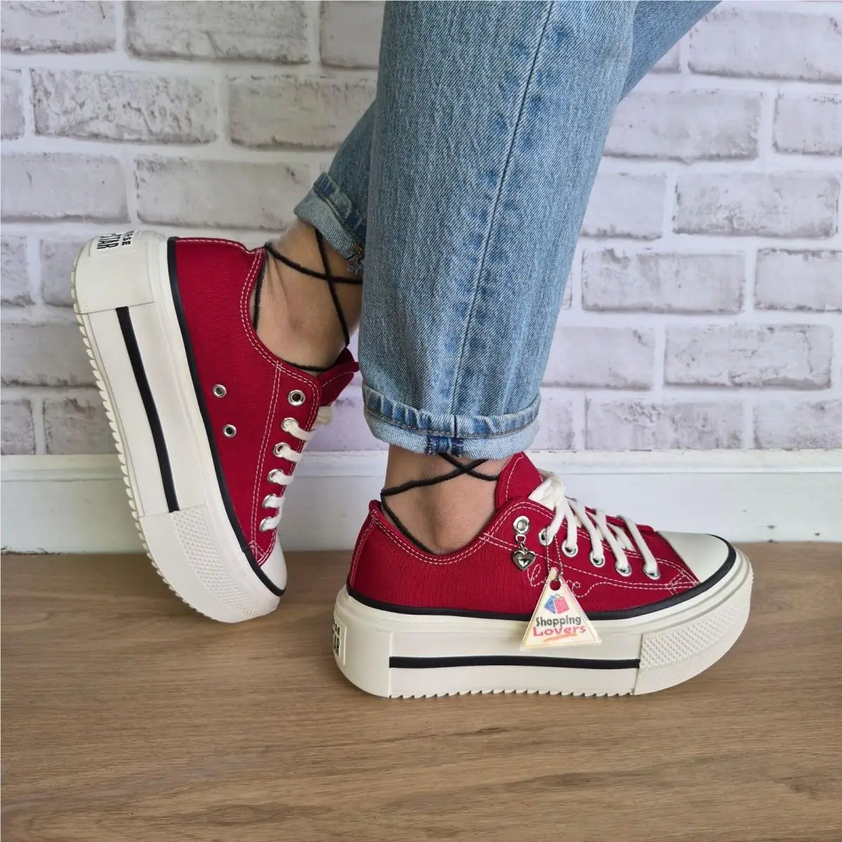 Converse shoes - Converse DoubleStack - DoubleStack - A20659C - Red (UPC: 194436011416) 2