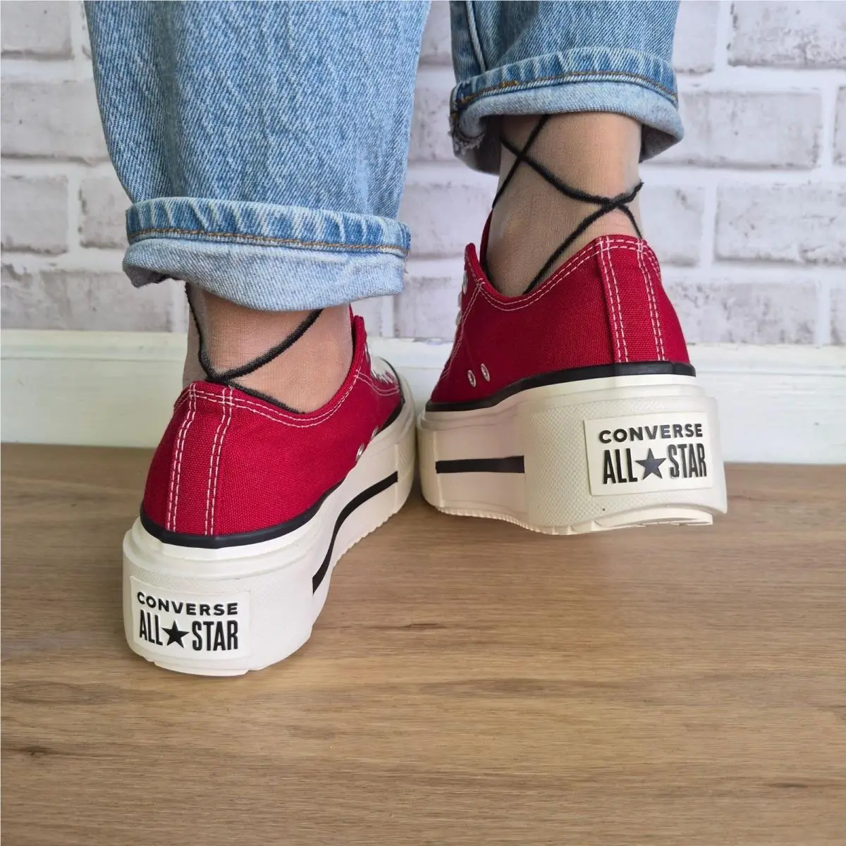 Converse shoes - Converse DoubleStack - DoubleStack - A20659C - Red (UPC: 194436011416) 4