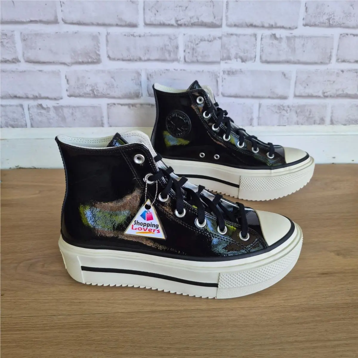 Converse shoes - Converse Lift Double Stack Platform 7 - A20659C - Black (UPC: 194435629216) 0