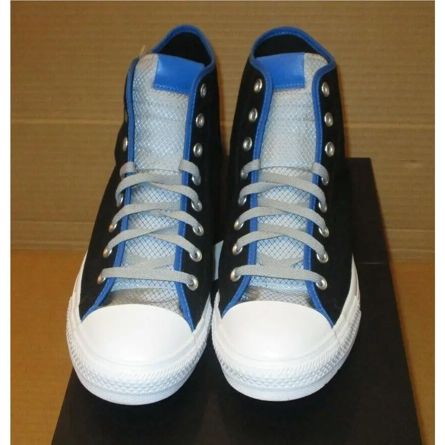 Converse shoes - Converse Chuck Taylor All-Star Hi - 170365F - Black/Ash Stone/Digital Blue (UPC: 194432715776) 0