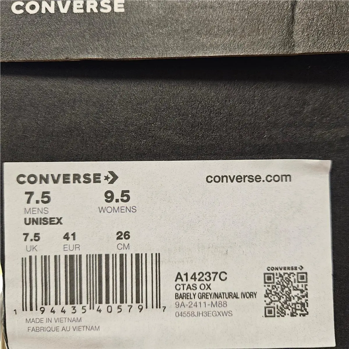 Converse shoes - Gray 4