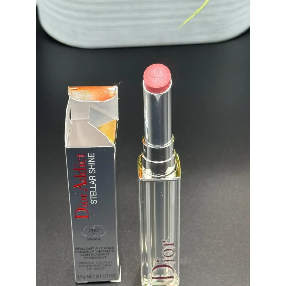 Addict Stellar Halo Shine Hydrating Lipstick U Pick 0.11 oz / 3.32 g 260 Mirage (stellar shine) by Dior