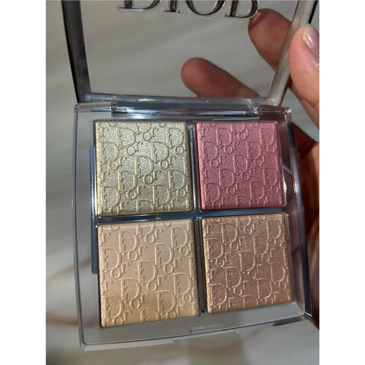 Dior Backstage Glow Maximizer Palette Rose Gold 004 Free Same Day Ship