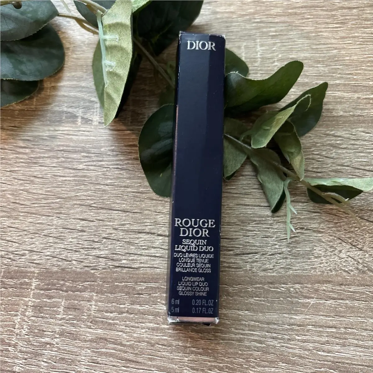 Dior Rouge Forever Liquid Sequin Duo Lipstick 999 Limited Edition
