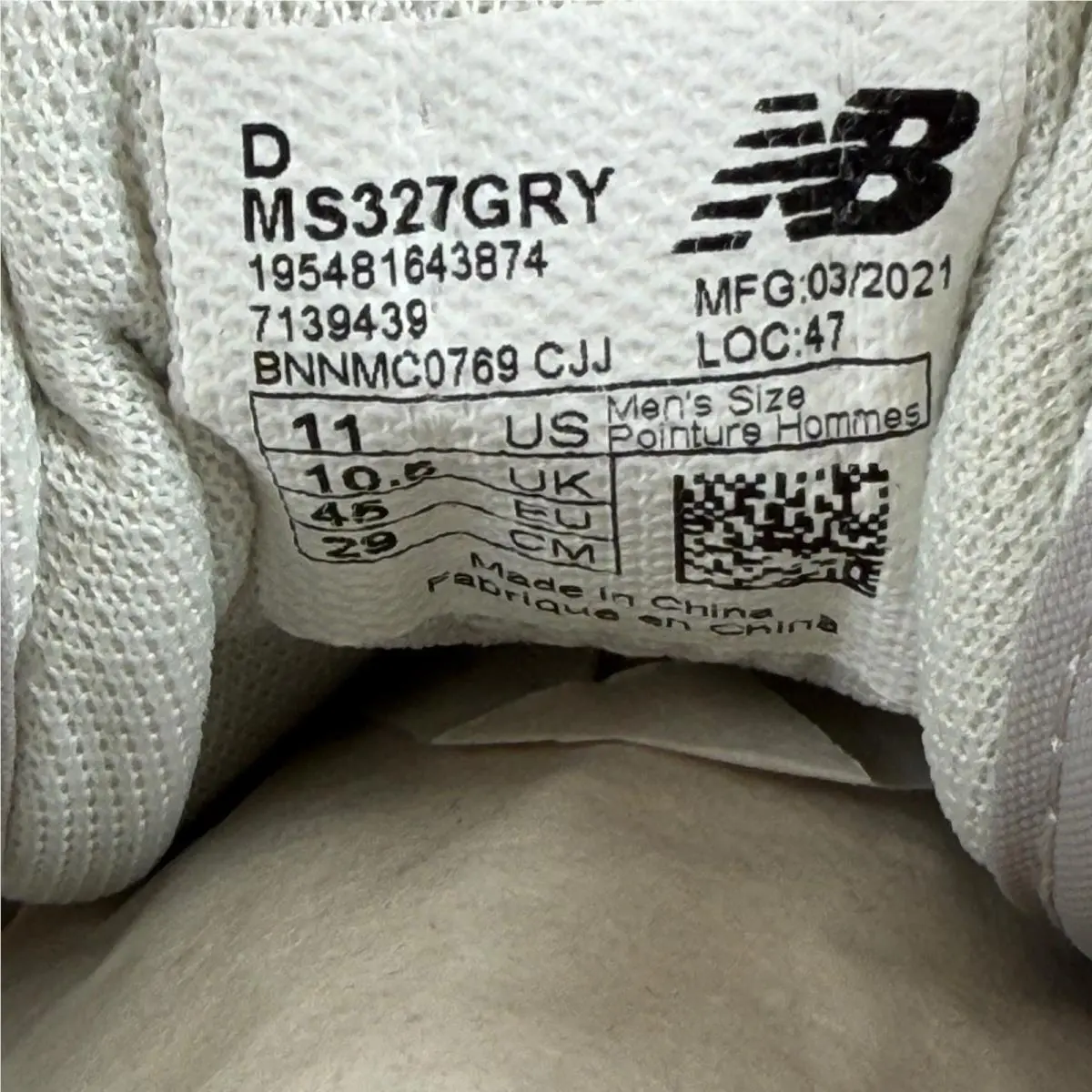 New Balance shoes - MS327GRY - MS327GRY - Gray 5