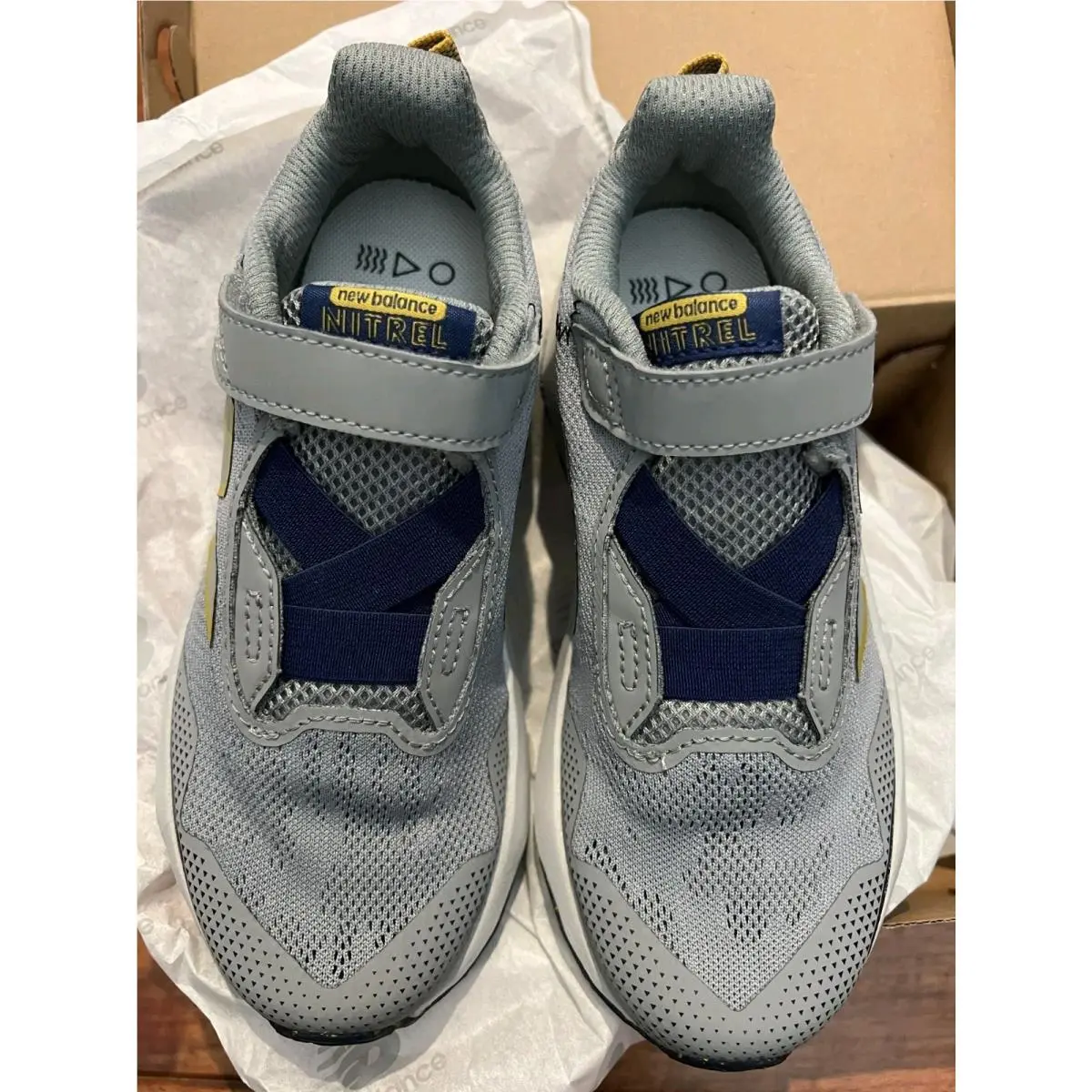 New Balance shoes - Grey Matter/Slate Grey/Flare 1