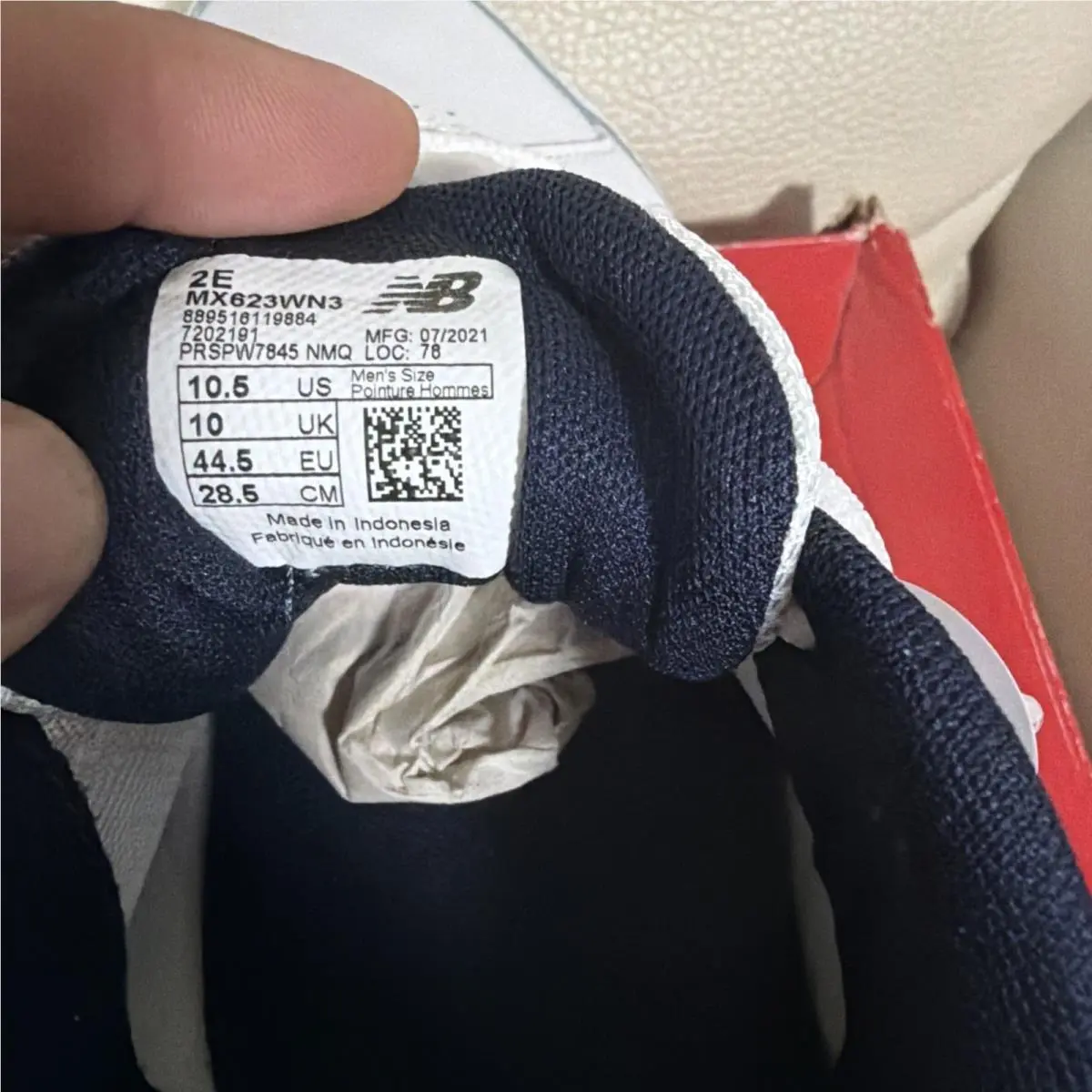 New Balance shoes - New Balance 623 - MX623WN3 - White 9