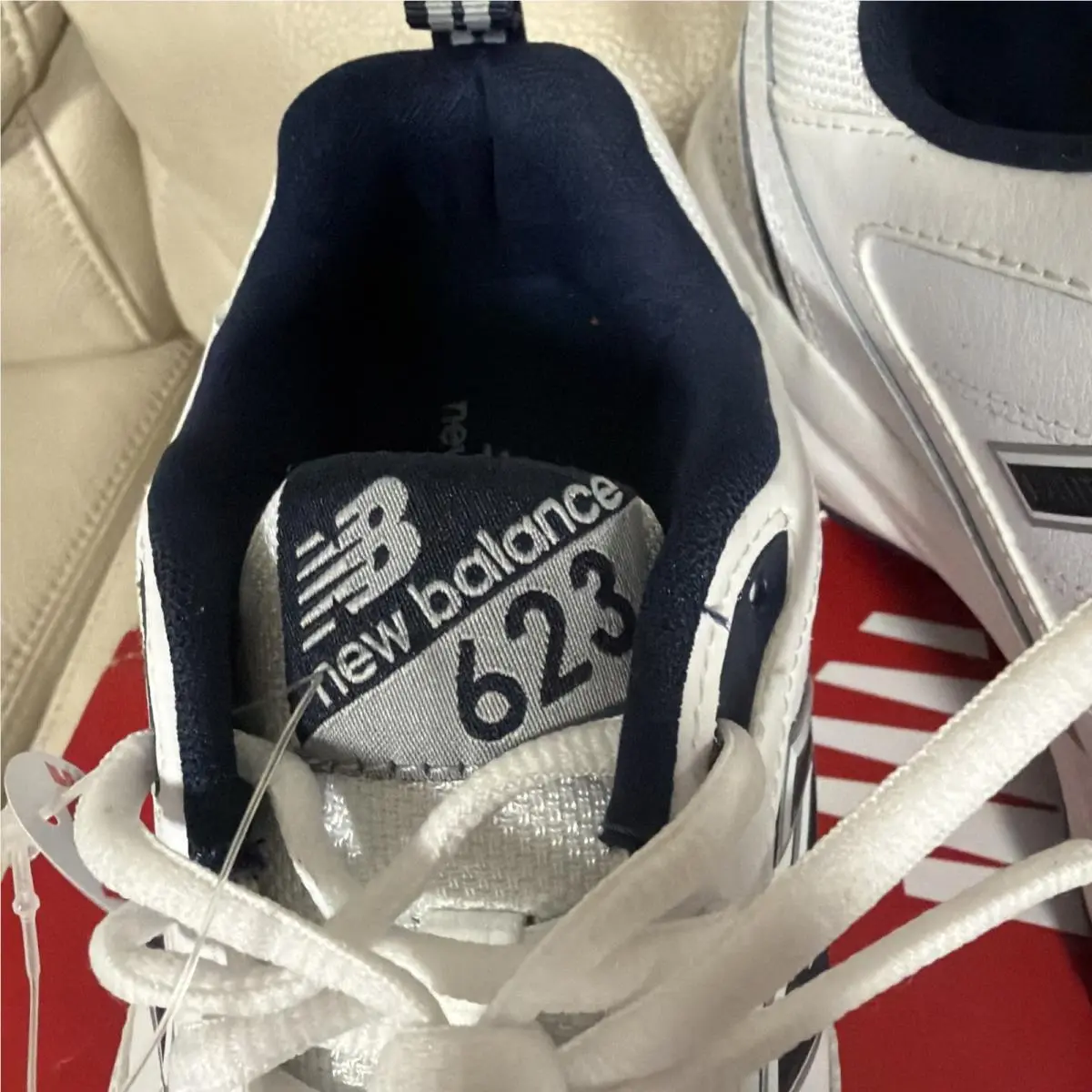 New Balance shoes - New Balance 623 - MX623WN3 - White 10