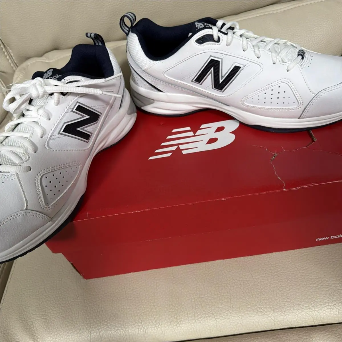New Balance shoes - New Balance 623 - MX623WN3 - White 4