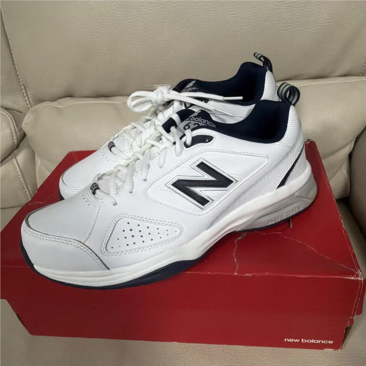 New Balance shoes - New Balance 623 - MX623WN3 - White 5