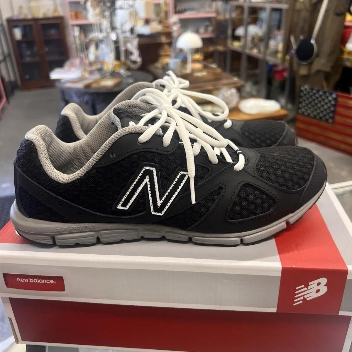 New Balance 635 V2 Black Gray Athletic Running Shoes W635BW1 Women Size 10 B