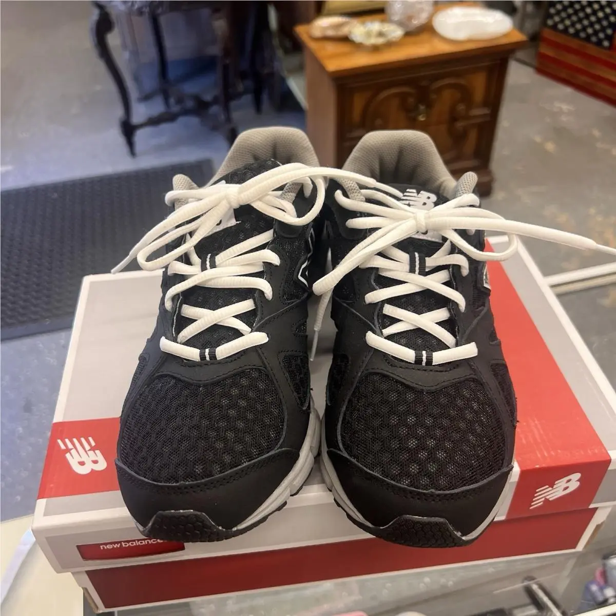 New Balance shoes - New Balance 635 - W635BW1 - Black Gray 4