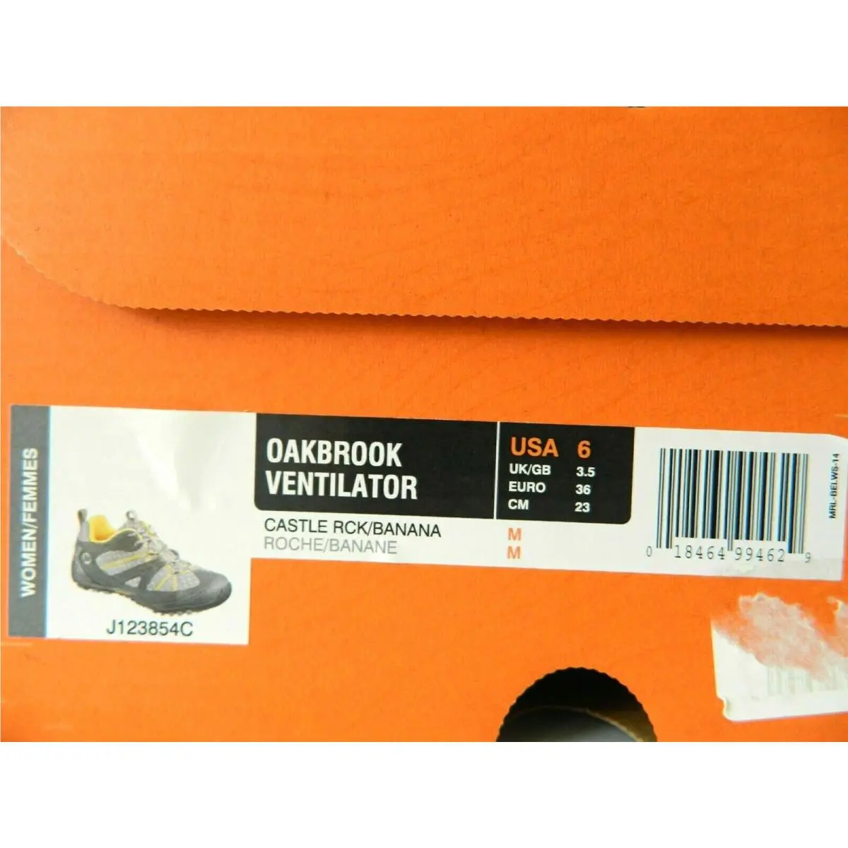 Merrell shoes - Merrell Oakbrook Ventilator - Oakbrook Ventilator - J123854C - Gray 3