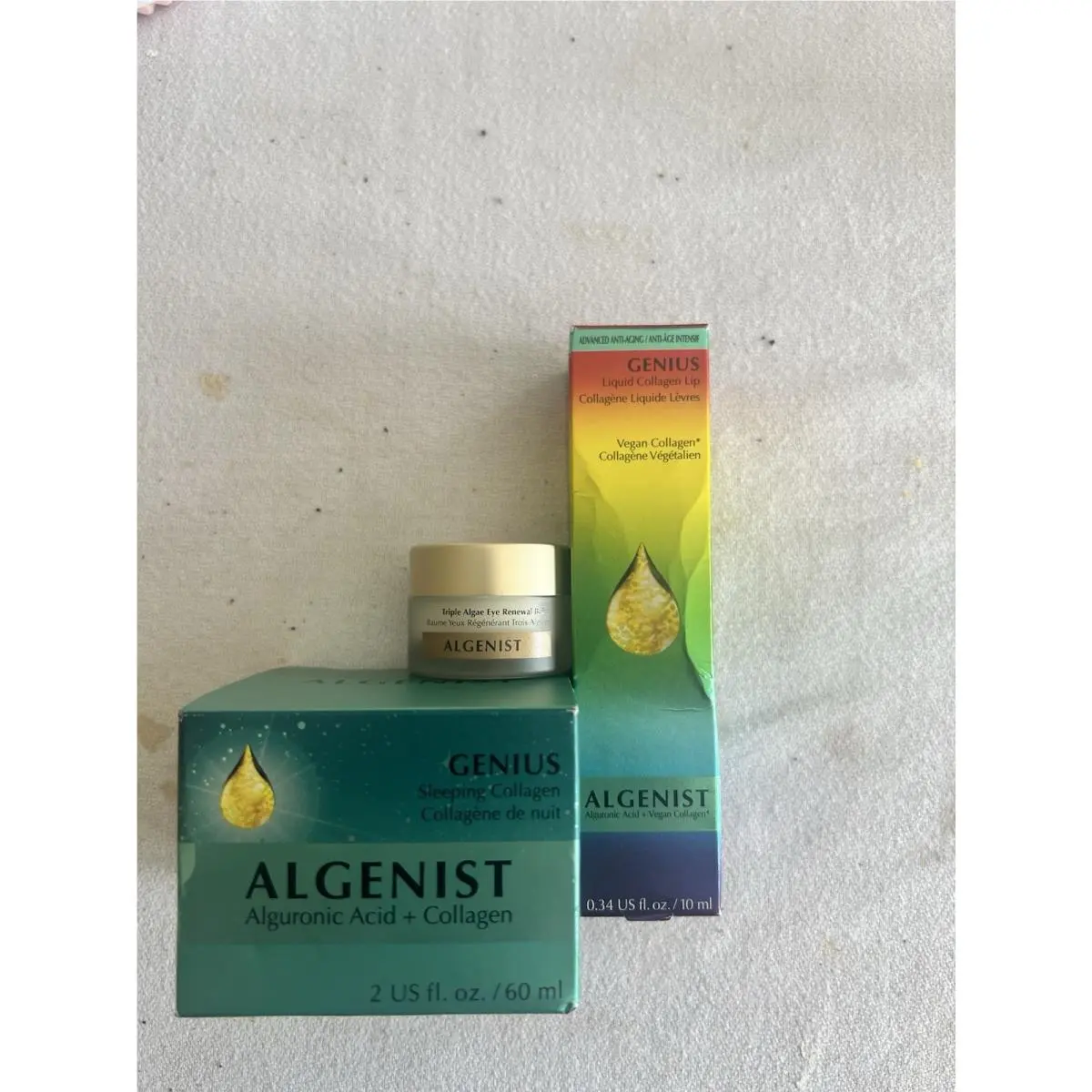 Algenist Genius Sleeping Collagen Alguronic Acid + Collagen 2 US fl Oz. / 60 ml
