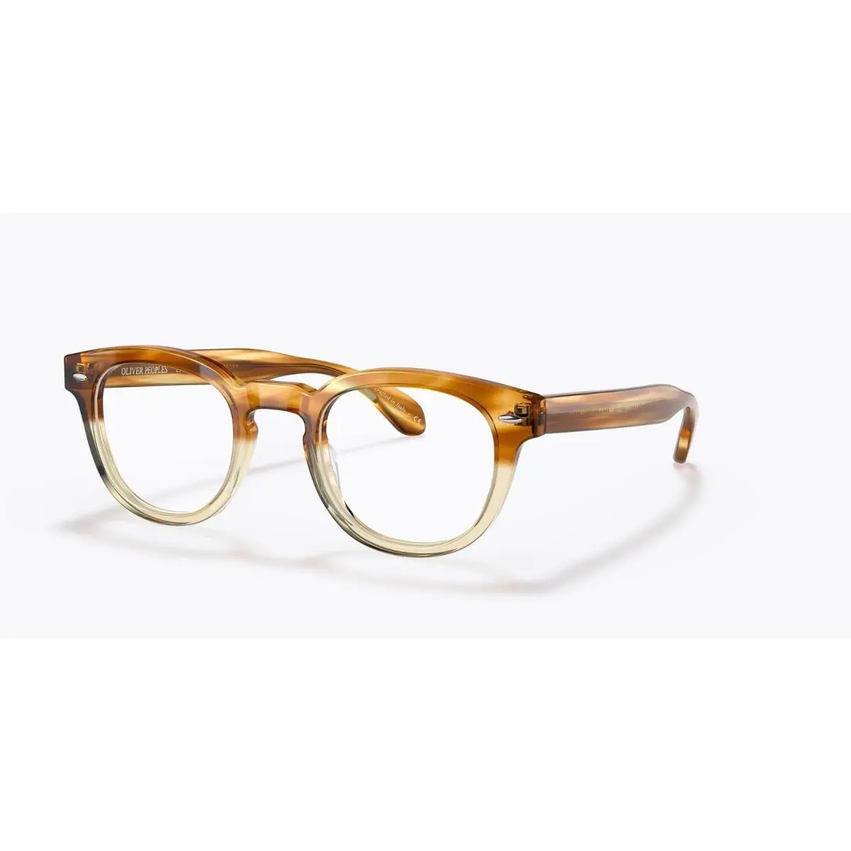 0OV5036 Sheldrake 1674 Brown Horn/clear 47mm Men`s Eyeglasses by Oliver Peoples