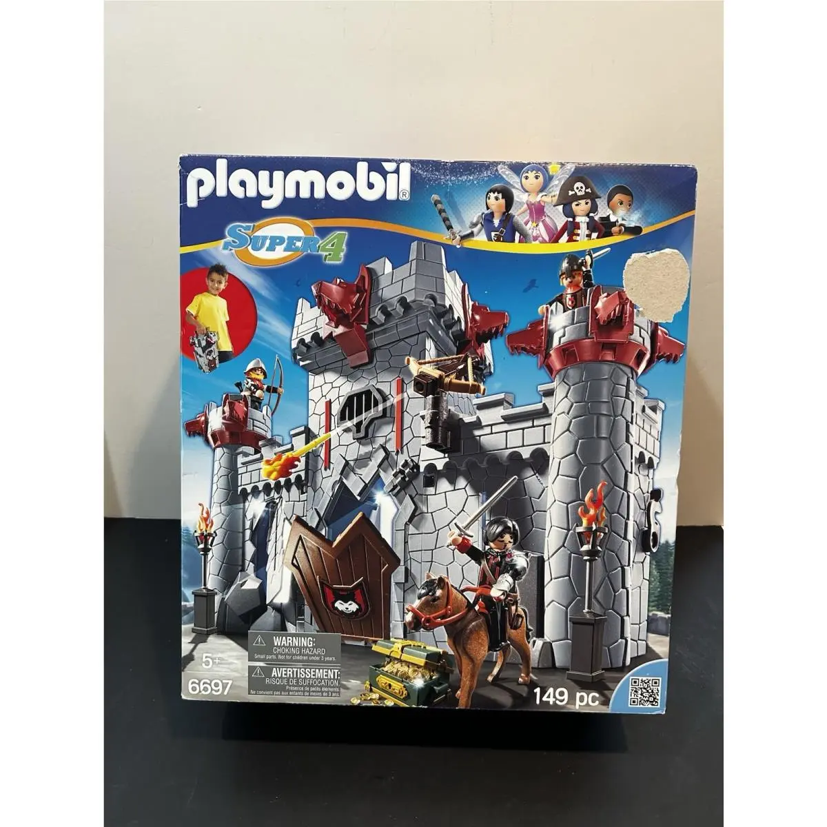 Playmobil 6697 Super 4 - Box
