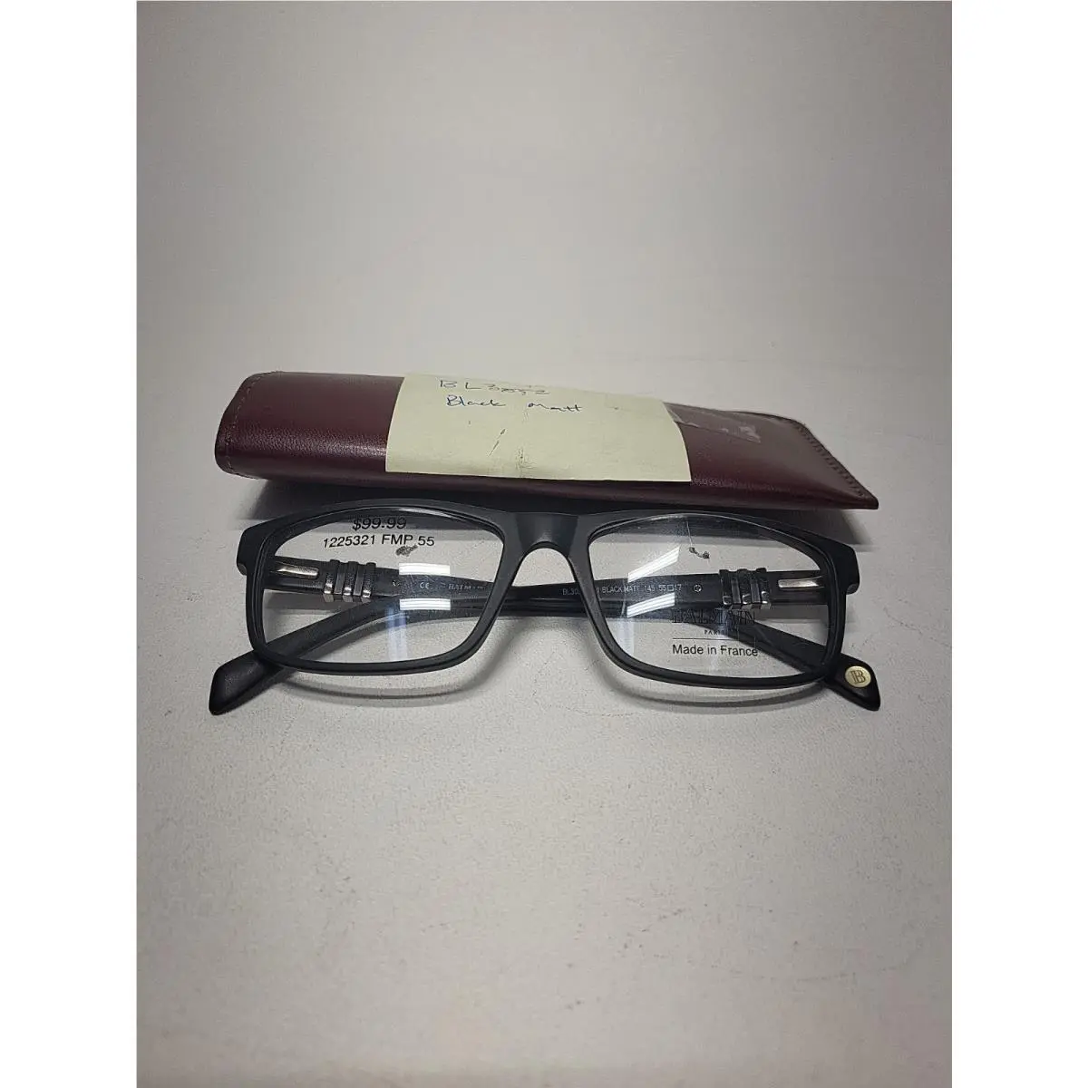 Balmain BL3052 Black Matte 55-17-145