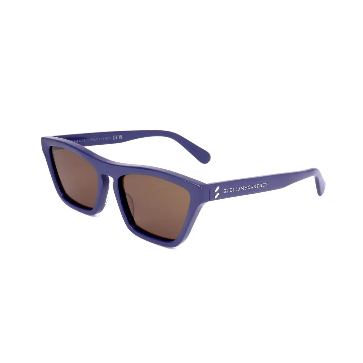 Stella Mccartney Women`s 55mm Shiny Blue Sunglasses SC40060I-90E-55