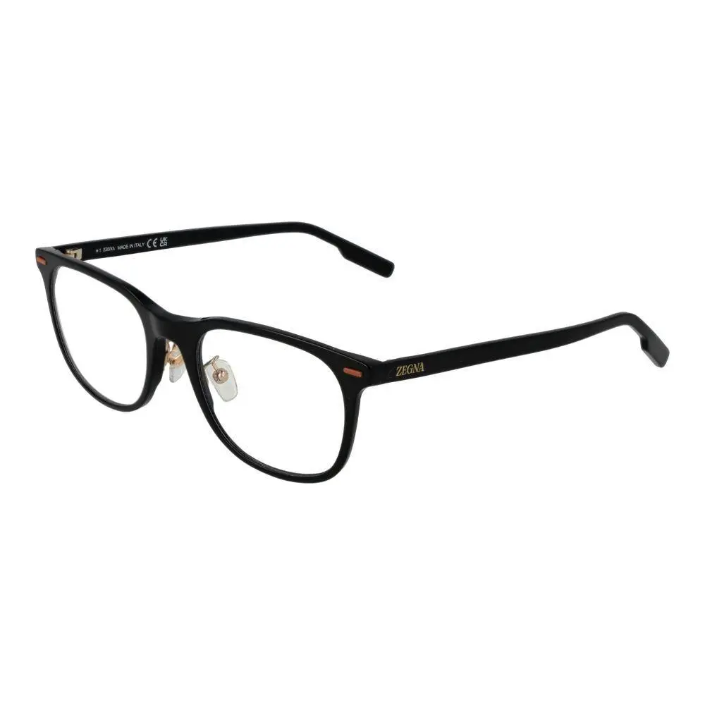 Ermenegildo Zegna Black Acetate Glasses Frames - ER-1001662