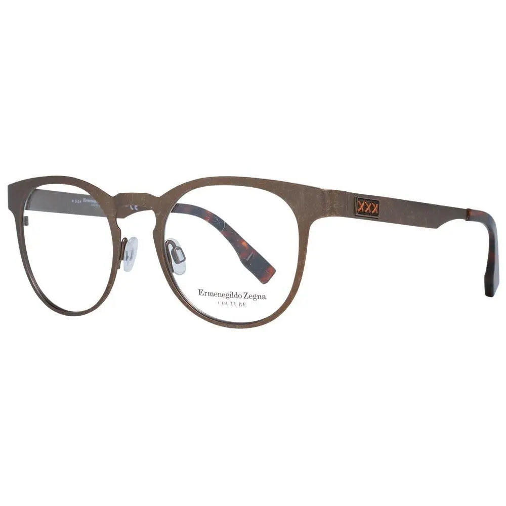 Ermenegildo Zegna Bronze Titanium Glasses Frames - ER-1038890