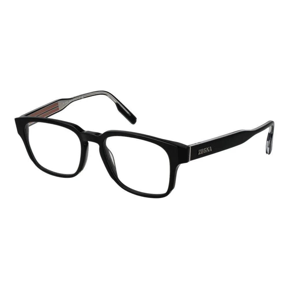Ermenegildo Zegna Black Acetate Glasses Frames - ER-1061885