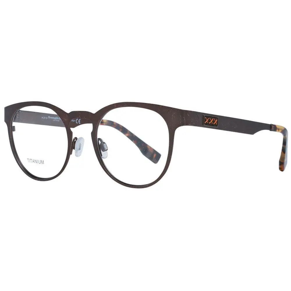 Ermenegildo Zegna Bronze Titanium Glasses Frames - ER-1038891
