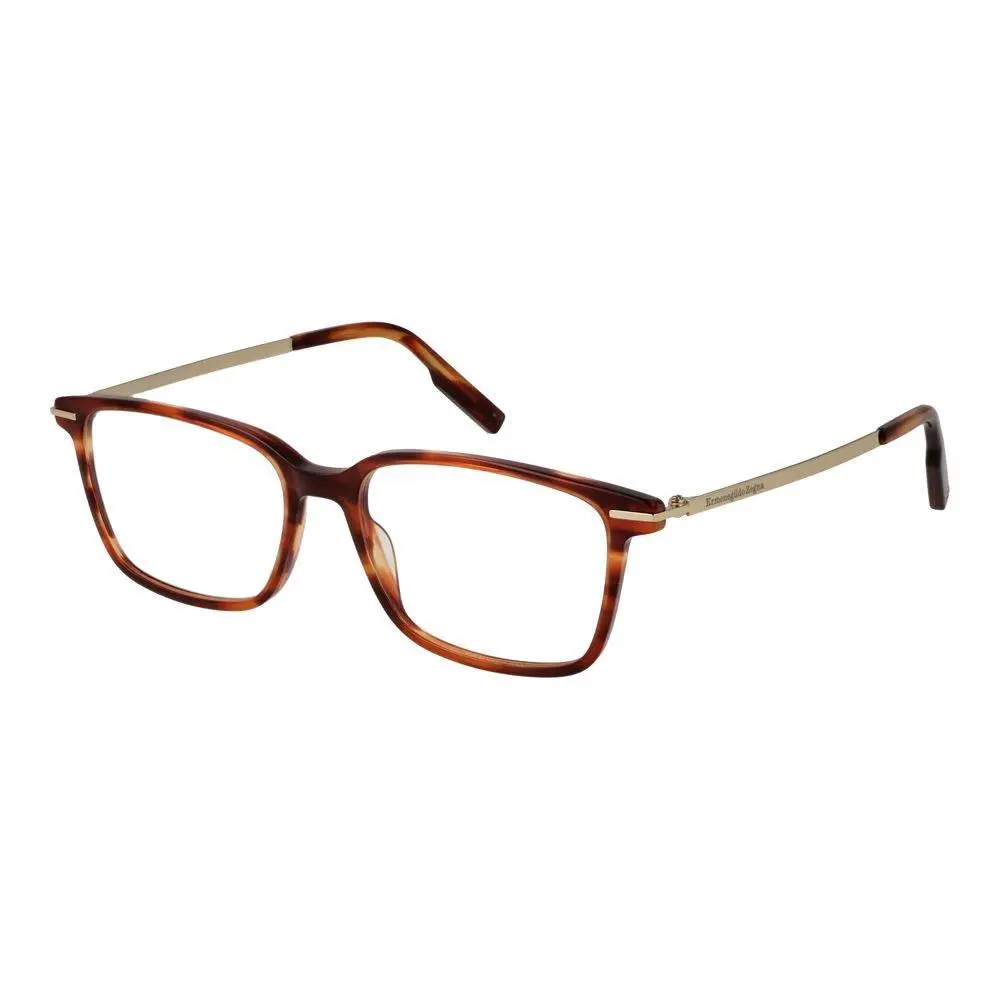 Ermenegildo Zegna Brown Acetate Glasses Frames - ER-1061890