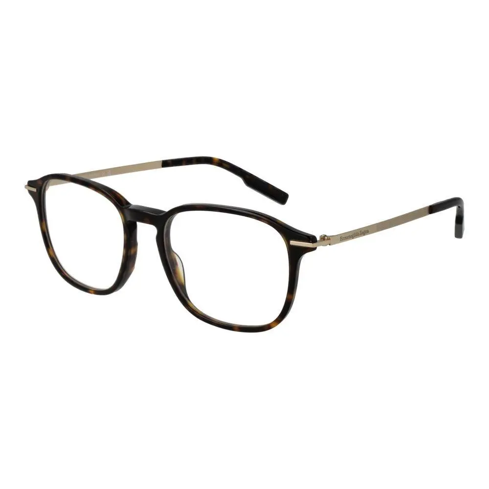 Ermenegildo Zegna Brown Acetate Glasses Frames - ER-1061900