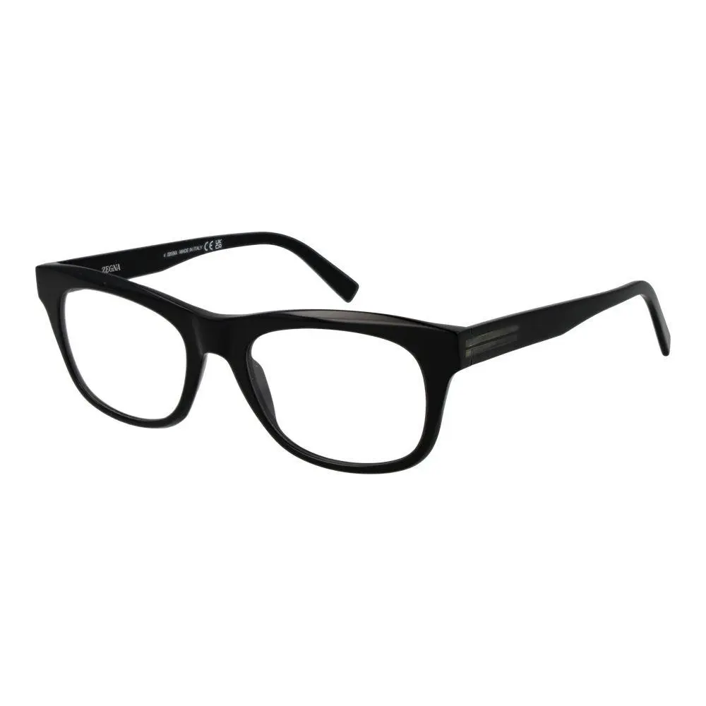 Ermenegildo Zegna Black Acetate Glasses Frames - ER-1061894