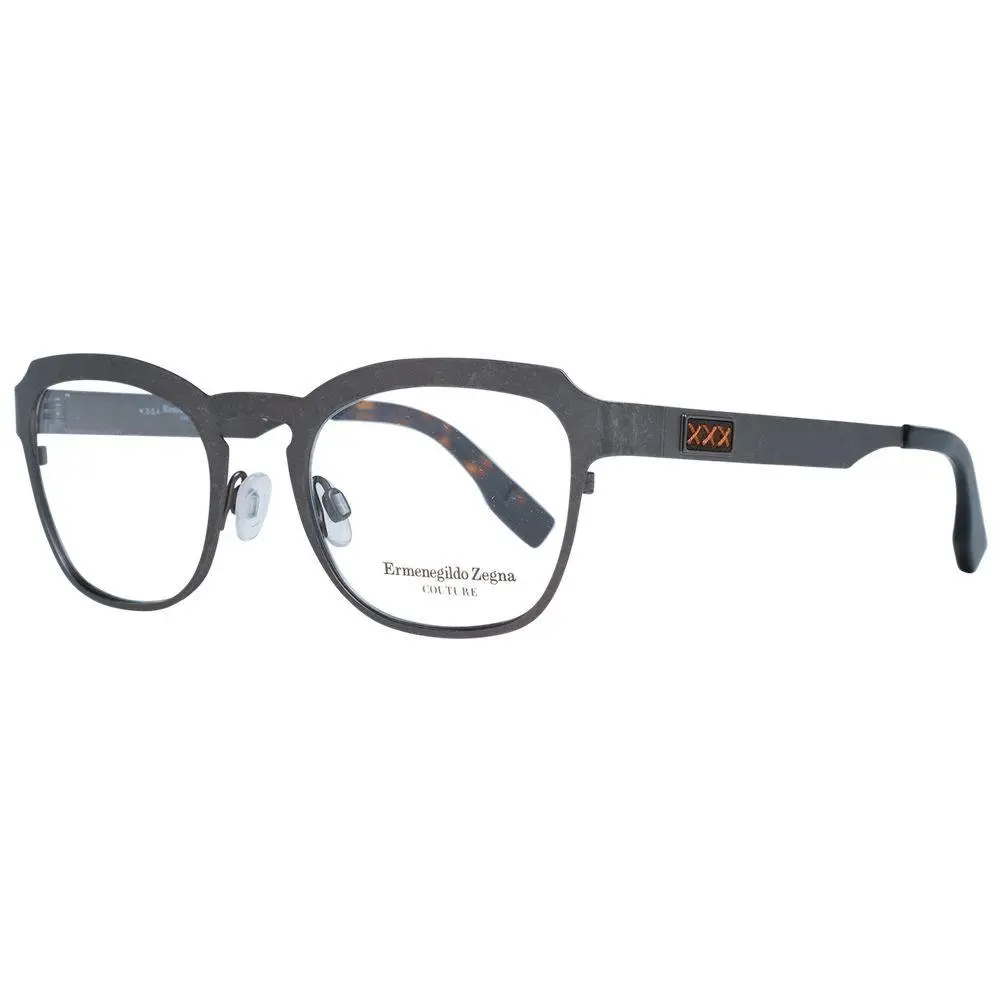 Ermenegildo Zegna Gray Titanium Glasses Frames - ER-1038892