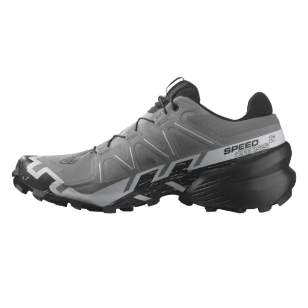 Salomon Men`s Speedcross 6 Sneaker Quiet Shade/black/pearl Blue
