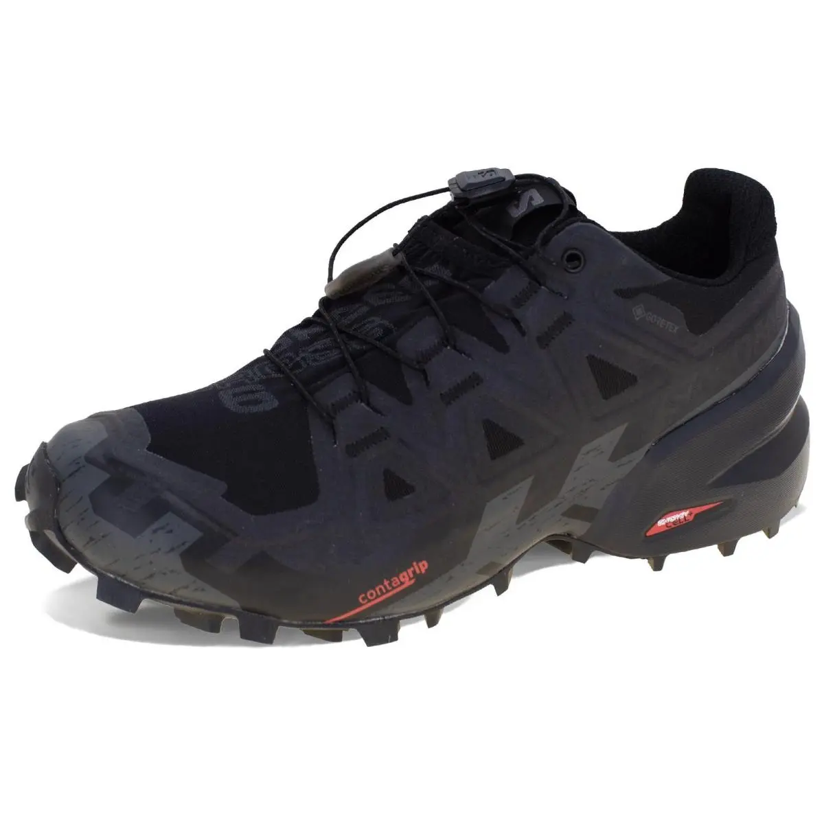 Salomon Men`s Speedcross 6 Gtx Trail Running Shoes Black 115