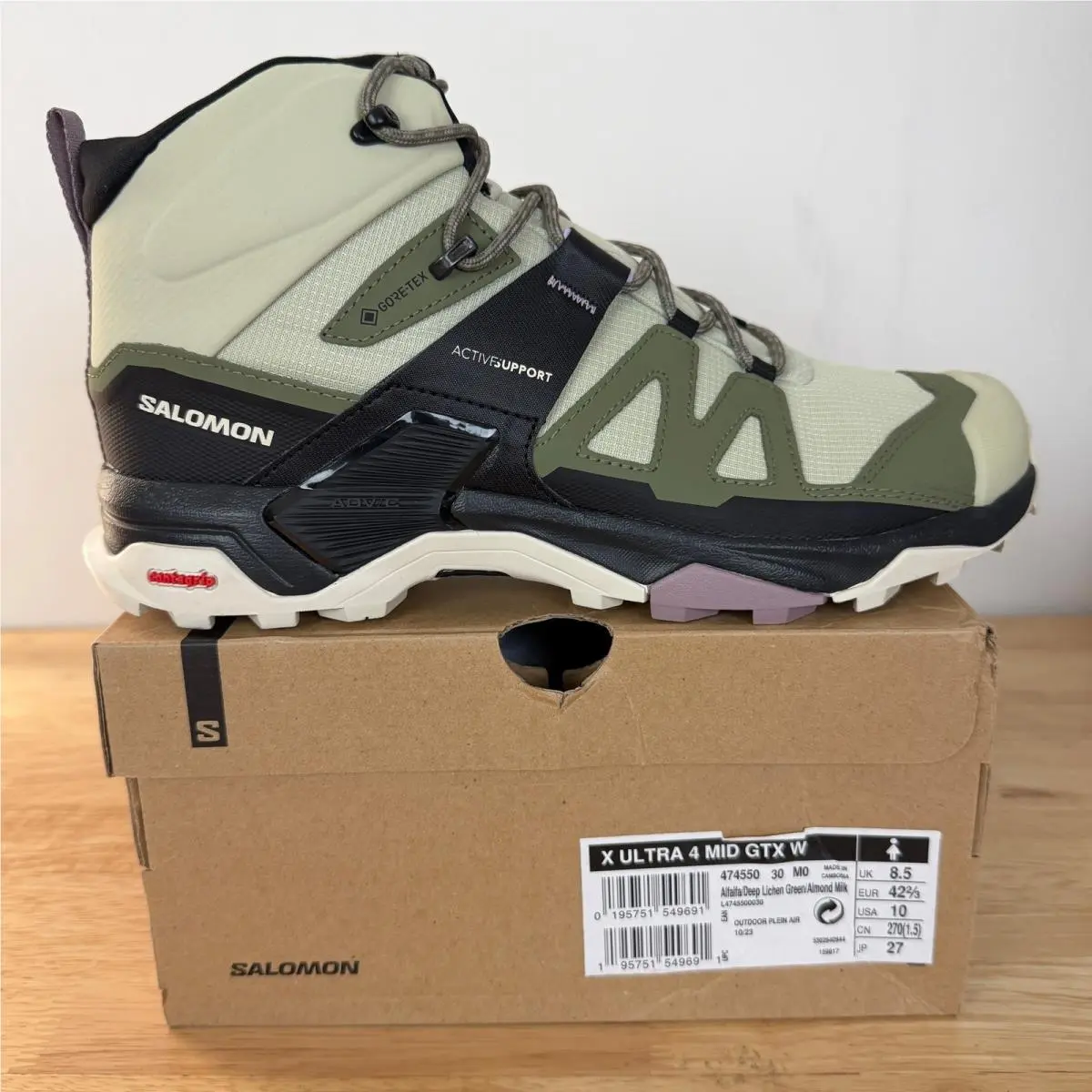 Salomon shoes - Salomon X Ultra 4 - Ultra - Green (UPC: 195751549691) 1