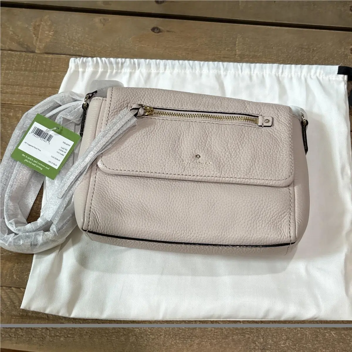Cobble Hill Mini Toddy Color Tusk Ivory Crossbody by Kate Spade