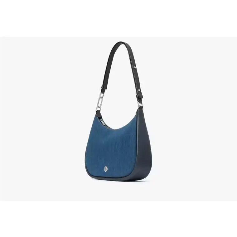 Kate Spade New York Pebble Leather Kayla Shoulder Bag - Denim Blue