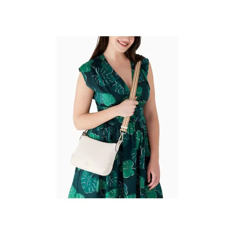 Kate Spade Handbag Rosie Leather Shoulder Crossbody White Saddle