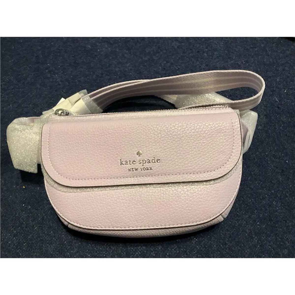 Kate Spade Pink Belt Bag Pebble Leather KB712