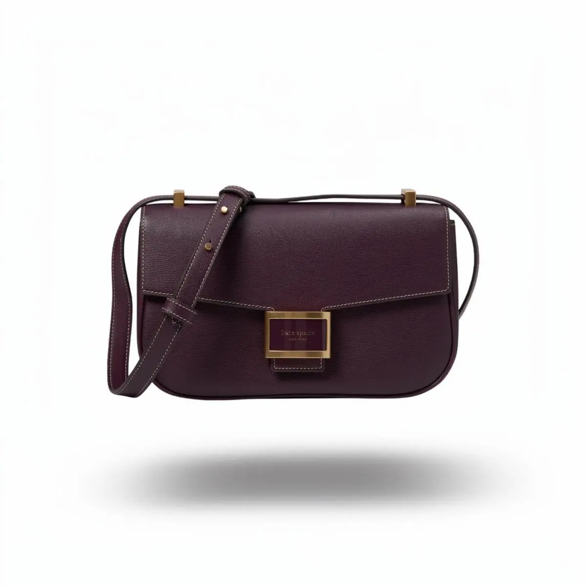 Kate Spade New York Katy Medium Convertible Shoulder Bag – Deep Cherry