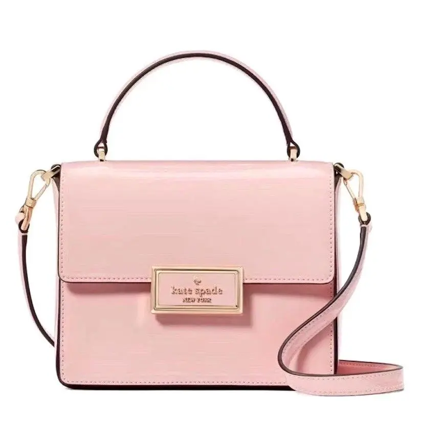 Kate Spade Reegan Top Handle Saffiano Leather Crossbody Lady of Leisure Lux