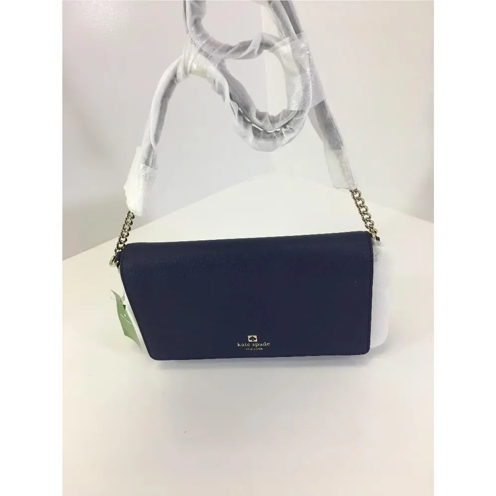 Kate Spade Women`s Charlotte Street Alek Crossbody Bag Indigo Purple