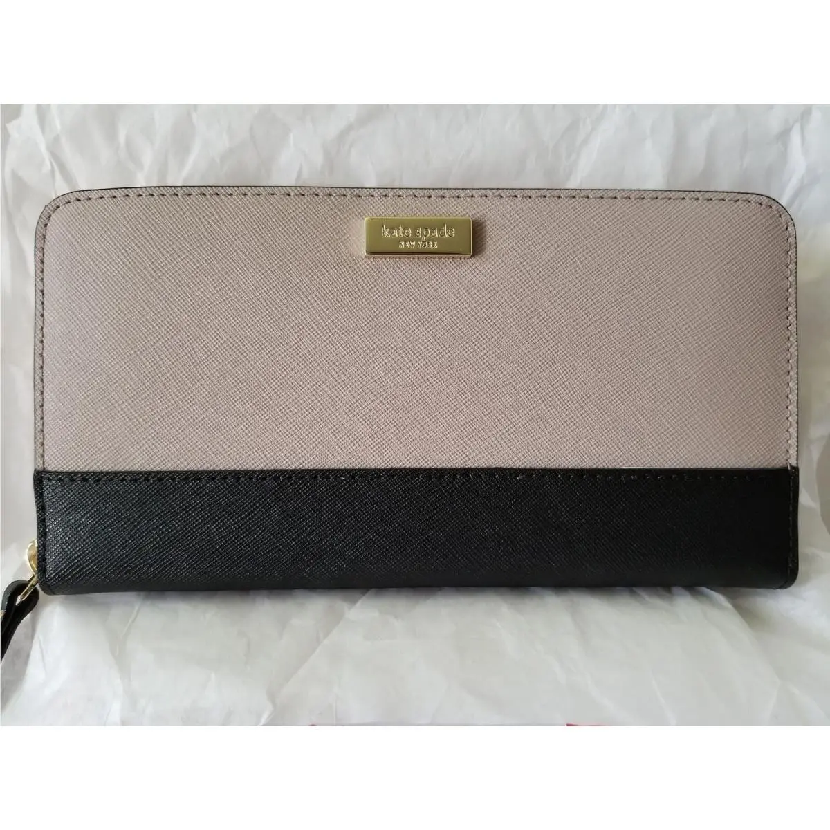 Kate Spade Laurel Way Neda Wallet - Almndne/bk