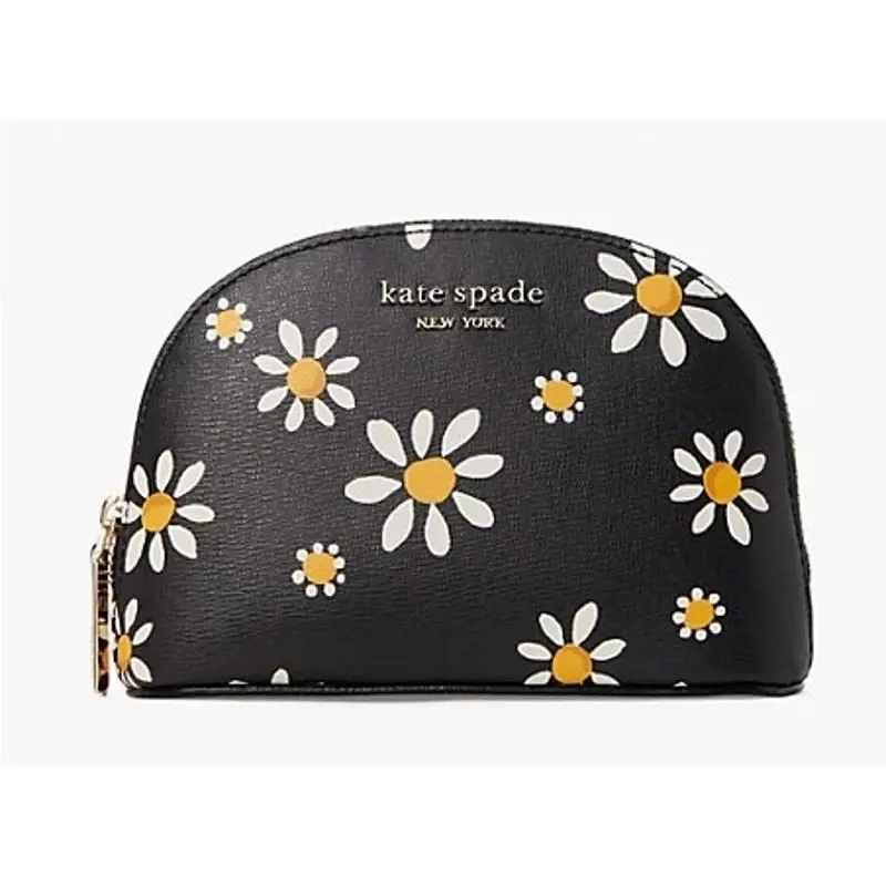 Kate Spade Spencer Daisy Dots Small Dome Cosmetic Case