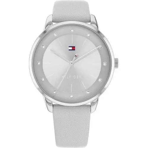 1782542 Women`s Watch Stainless Steel Case and Leather Strap by Tommy Hilfiger